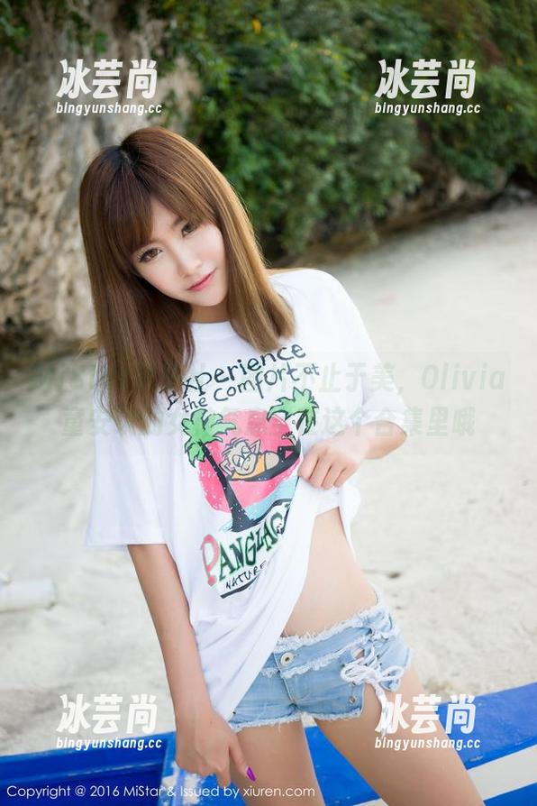 MiStar魅妍社 - 图片不止于美，Olivia童安琪的女神气息全在这个合集里哦