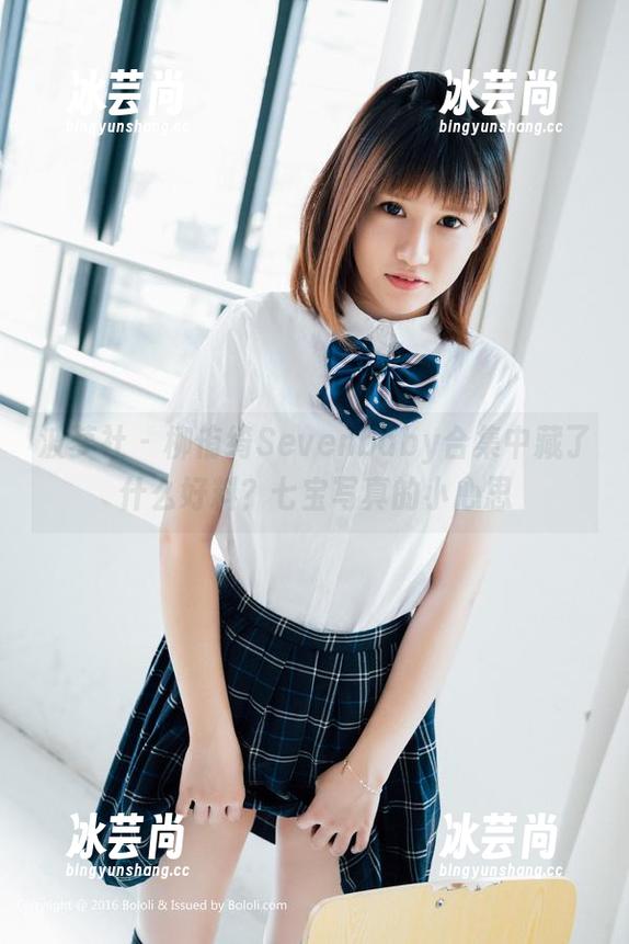 波萝社 - 柳侑绮Sevenbaby合集中藏了什么好料？七宝写真的小心思