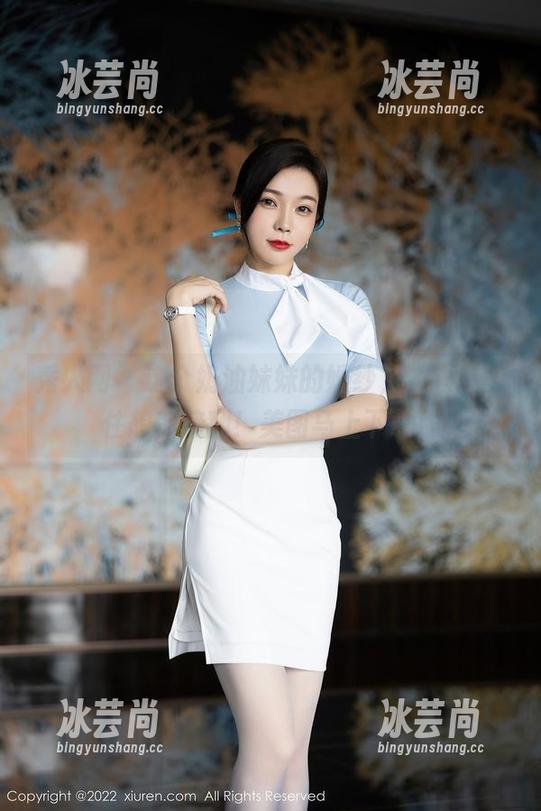 秀人网-奶油妹妹 秀人网 - 这个奶油妹妹的婚纱,让人忍不住想前滚翻!美图马上下载!